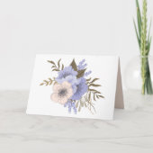 Blume der Frühjahrsgraukarte Karte (Vorderseite)