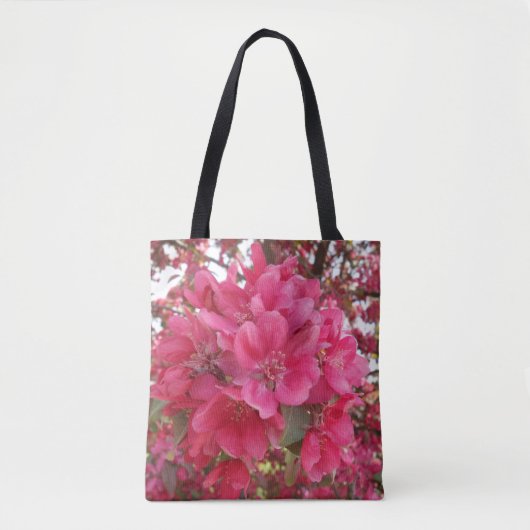 Blume der Frühjahrsnacht Tasche (Vorderseite)
