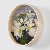 Blume der Frühjahrswand Uhr (Winkel)