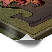 Blume der Gärten von Élisabeth Sonrel Poster (Ecke)