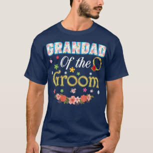 Blume der Groom Wedding Party R T-Shirt
