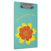 Blume der Gürtelrose Klemmbrett (Rechts)