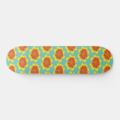 Blume der Gürtelrose Skateboard (Horizontal)