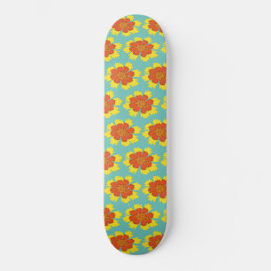 Blume der Gürtelrose Skateboard