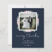 Blume der Haushaltsflotte Moderne Typografie Pink (Vorderseite)