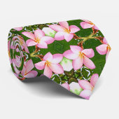 Blume der hawaiianischen Plumeria Krawatte (Gerollt)