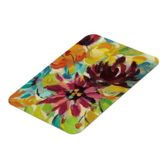 Blume der Herbstfreude Magnet (Linke Seite)