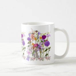 Blume der Herz-Tasse Kaffeetasse