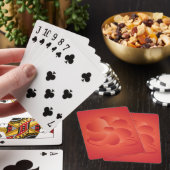 Blume der Herzen Spielkarten (In Situ)