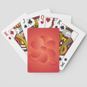Blume der Herzen Spielkarten