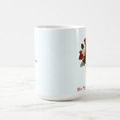 Blume der hübschen Rose Blütenblüten Blauer Valent Kaffeetasse (Mittel)