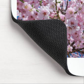 Blume der Japanischen Kirsche Mousepad (Ecke)