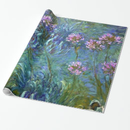 Blume der Kunst Monet Geschenkpapier