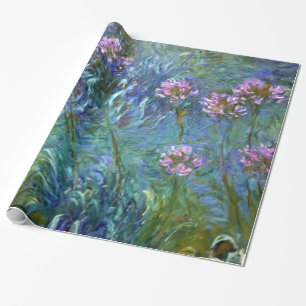 Blume der Kunst Monet Geschenkpapier