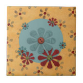 Blume der Länderschaltflächen Fliese (Vorderseite)