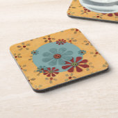 Blume der Ländertasten Cork Untersetzer (Linke Seite)