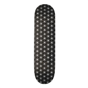 Blume der Leben-heiligen Geometrie Skateboard