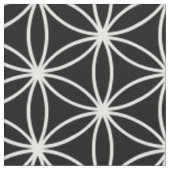 Blume der Leben-heiligen Geometrie Stoff (Nahaufnahme)