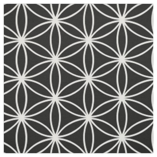 Blume der Leben-heiligen Geometrie Stoff (Muster)