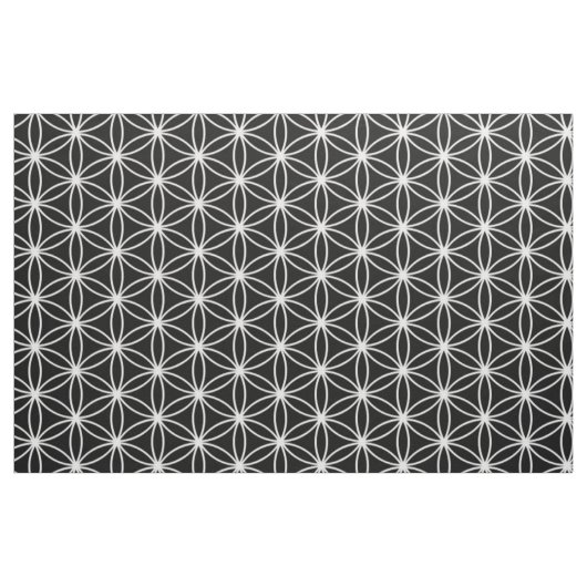 Blume der Leben-heiligen Geometrie Stoff (Fat Quarter (45,7 x 55,9 cm))