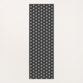 Blume der Leben-heiligen Geometrie Yogamatte (Rückseite)