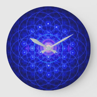 Blume der Lebensuhr Große Wanduhr