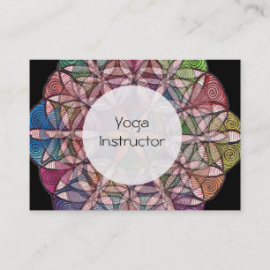 Blume der LebenWatercolorkunst Visitenkarte