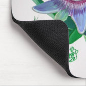 Blume der Leidenschaft Botanische Kunst Mousepad (Ecke)