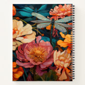 Blume der Libellen Notizblock (Rückseite)