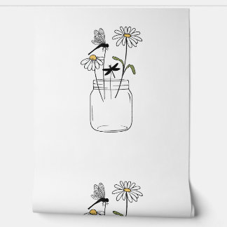 Blume der Libellen, T - Shirt der Blütendrachenfli Tapete