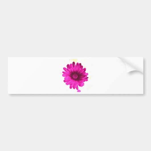 BLUME DER LIEBE AUTOAUFKLEBER (Vorne)