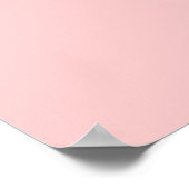Blume der Liebe (Henna) (rosa) Poster (Ecke)