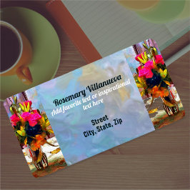 Blume der Liebe PM0001 Adresse Adressaufkleber