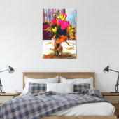 Blume der Liebe PM0001 Leinwanddruck (Insitu (Schlafzimmer))