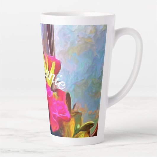 Blume der Liebe PM0001 Milchtasse (Rechts)