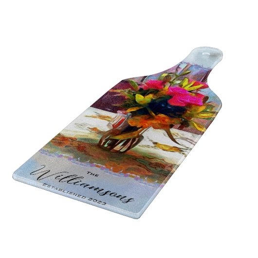 Blume der Liebe PM0001 Schneidebrett (Ecke)