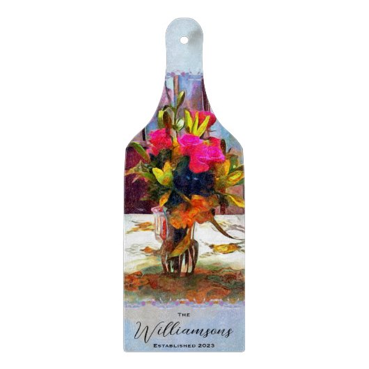 Blume der Liebe PM0001 Schneidebrett (Vorderseite)