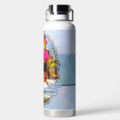 Blume der Liebe PM0001 Trinkflasche (Rückseite)