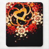 Blume der Liebe Vibrant Mousepad (Vorne)