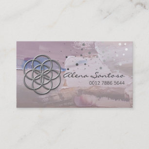 Blume der Life Standard Business Card Visitenkarte