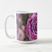 Blume der lila Rose Art Tasse Cup (Links)