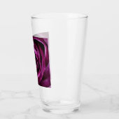 Blume der lila Rose Glas (Links)