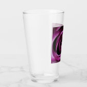 Blume der lila Rose Glas (Rechts)
