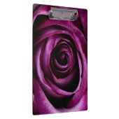 Blume der lila Rose Klemmbrett (Rechts)