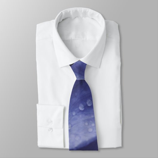 Blume der lila Rose Krawatte (Gebunden)