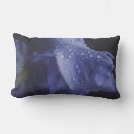 Blume der lila Rose Lendenkissen