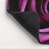 Blume der lila Rose Mousepad (Ecke)