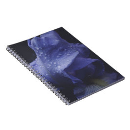 Blume der lila Rose Notizblock