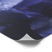 Blume der lila Rose Poster (Ecke)