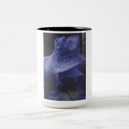 Blume der lila Rose Zweifarbige Tasse